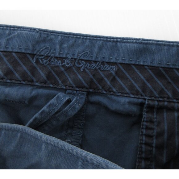 Robert Graham Shorts 38 Chino Classic Fit Casual 9” Inseam Summer - Picture 6 of 11